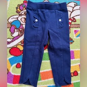 Baby girls 🧒 Gymboree navy pants 👖